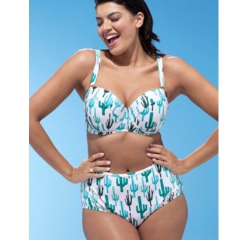 Plus size bikini